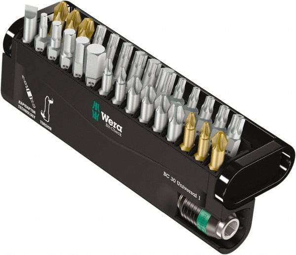 Wera - Posidriv Bit Set - 1/4" Drive - Eagle Tool & Supply