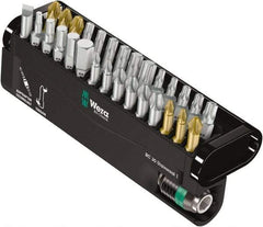 Wera - Power & Impact Screwdriver Bit Sets Point Type: Slotted; Hex; Phillips; Torx; Pozidriv Tool Type: Slotted; Hex; Phillips; Torx; Pozidriv - Eagle Tool & Supply