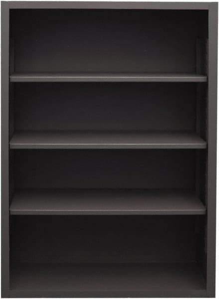 Durham - 3 Shelves, 3,600 Lb Capacity, Closed Shelving System - 48" Wide x 24" Deep x 60" High, Gray - Eagle Tool & Supply