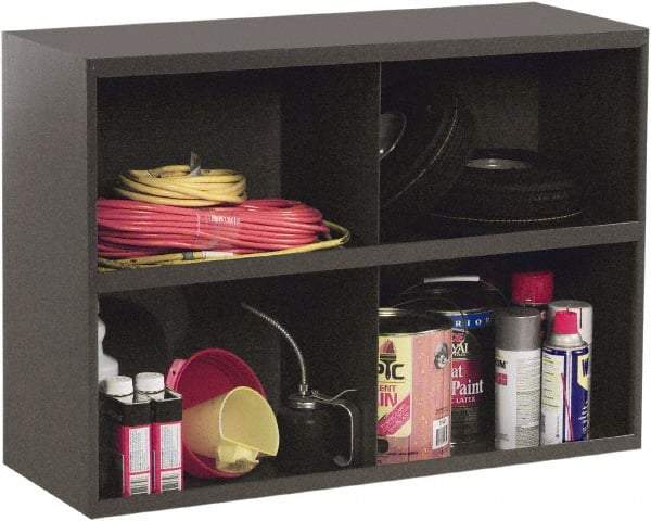 Durham - 4 Drawer, 4 Compartment, Small Parts Large Opening Storage Bin - 12" Deep x 33-3/4" Wide x 23-7/8" High - Eagle Tool & Supply