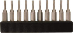 Wiha - 3mm Blade, 5/32" Drive Slotted Screwdriver Bit - 1-7/64" OAL - Eagle Tool & Supply