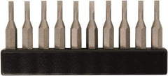 Wiha - 2mm Blade, 5/32" Drive Slotted Screwdriver Bit - 1-7/64" OAL - Eagle Tool & Supply