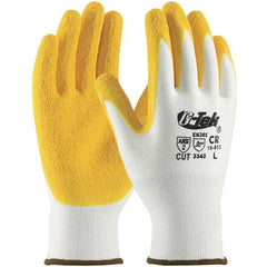 PIP - Size L, ANSI Cut Lvl A2, Puncture Lvl 3, Abrasion Lvl 3, Latex Coated PolyKor Cut Resistant Gloves - Eagle Tool & Supply