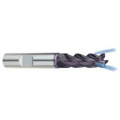 10mm Dia. - 72mm OAL - 4 FL Variable Helix Firex Carbide End Mill - Eagle Tool & Supply