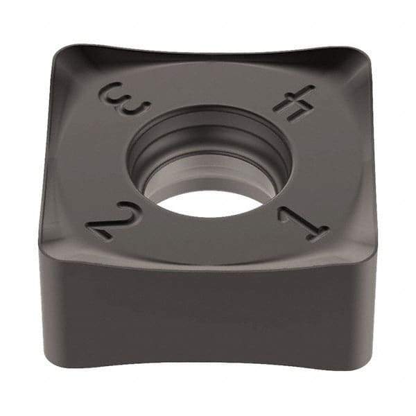 Seco - SNMU120410 M10 Grade MS2500 Carbide Milling Insert - TiCN/Al2O3 Finish, 13/64" Thick, 12mm Inscribed Circle, 1mm Corner Radius - Eagle Tool & Supply