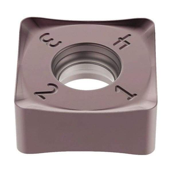 Seco - SNMU160612 M10 Grade MK2050 Carbide Milling Insert - TiSiN/TiAlN Finish, 19/64" Thick, 16mm Inscribed Circle, 3/64" Corner Radius - Eagle Tool & Supply