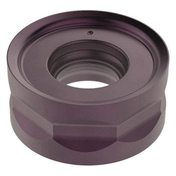 Seco - RNMU1204M0 M10 Grade MP2050 Carbide Milling Insert - TiAlN/TiSiN Finish, 3/16" Thick, 12mm Inscribed Circle, 6mm Corner Radius - Eagle Tool & Supply
