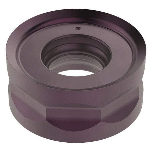 Seco - RNMU1204M0 ME10 Grade MP2050 Carbide Milling Insert - TiAlN/TiSiN Finish, 3/16" Thick, 12mm Inscribed Circle, 6mm Corner Radius - Eagle Tool & Supply