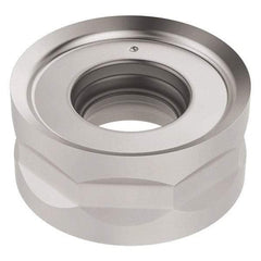 Seco - RNMU1204M0 ME10 Grade MS2050 Carbide Milling Insert - TiAlN/NbN Finish, 3/16" Thick, 12mm Inscribed Circle, 6mm Corner Radius - Eagle Tool & Supply