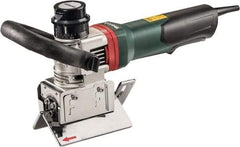 Metabo - 0 to 90° Bevel Angle, 3/8" Bevel Capacity, 12,500 RPM, 840 Power Rating, Electric Beveler - 13 Amps, 1/4" Min Workpiece Thickness - Eagle Tool & Supply