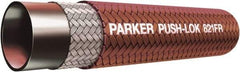 Parker - 1/4" ID x 1/2" OD CTL Push-on Air Hose - 350 Working psi, -40 to 212°F, Brown - Eagle Tool & Supply