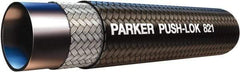 Parker - 1/4" ID x 1/2" OD CTL Push-on Air Hose - 350 Working psi, -40 to 212°F, Black - Eagle Tool & Supply