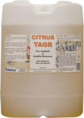 Detco - 5 Gal Drum Graffiti/Vandal Mark Remover - VOC Content g/L 533, Removes Graffiti - Eagle Tool & Supply