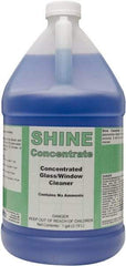 Detco - 1 Gal Bottle Unscented Glass Cleaner - Concentrated, Use on Glass - Eagle Tool & Supply
