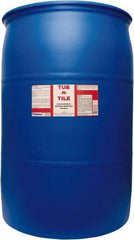 Detco - 55 Gal Drum Liquid Bathroom Cleaner - Unscented Scent, Nonacidic, Bath Fixtures - Eagle Tool & Supply