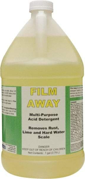 Detco - 1 Gal Jug Liquid Bathroom Cleaner - Unscented Scent, Bath Fixtures - Eagle Tool & Supply