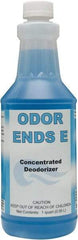 Detco - 32 oz Bottle Deodorizer - Liquid, Unscented, Concentrated, Environmentally Safe - Eagle Tool & Supply