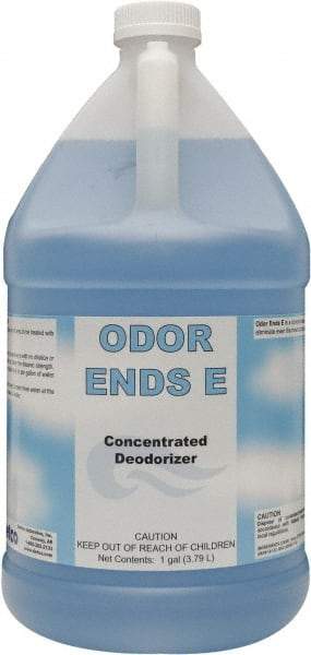 Detco - 1 Gal Bottle Deodorizer - Liquid, Unscented, Concentrated, Environmentally Safe - Eagle Tool & Supply