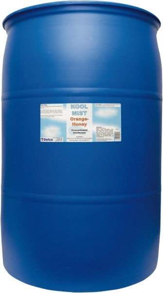 Detco - 55 Gal Drum Deodorizer - Liquid, Orange-Honey Scent, Concentrated, Environmentally Safe - Eagle Tool & Supply