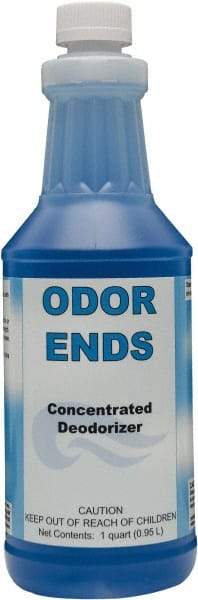 Detco - 32 oz Bottle Deodorizer - Liquid, Unscented, Concentrated, Environmentally Safe - Eagle Tool & Supply