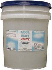 Detco - 5 Gal Pail Deodorizer - Liquid, Cherry Scent, Concentrated, Environmentally Safe - Eagle Tool & Supply