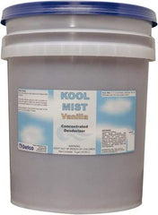 Detco - 5 Gal Pail Deodorizer - Liquid, Vanilla Scent, Concentrated, Environmentally Safe - Eagle Tool & Supply