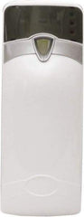 Detco - 0.01 Cu Ft Coverage, White Metered Aerosol Dispenser - D Battery Required - Eagle Tool & Supply