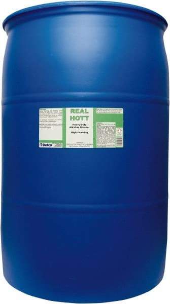 Detco - 55 Gal Drum Cleaner/Degreaser - Liquid, Alkaline, Unscented - Eagle Tool & Supply