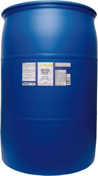 Detco - 55 Gal Drum Cleaner/Degreaser - Liquid, Alkaline, Unscented - Eagle Tool & Supply