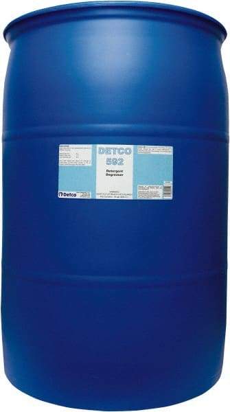 Detco - 55 Gal Drum Cleaner/Degreaser - Liquid, Butyl-Free, Unscented - Eagle Tool & Supply