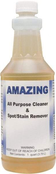 Detco - 32 oz Bottle Spot/Stain Cleaner - Liquid, Butyl-Based, Unscented - Eagle Tool & Supply