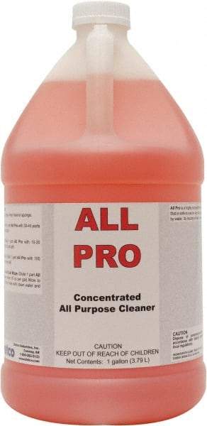 Detco - 1 Gal Bottle All-Purpose Cleaner - Liquid, Neutral Cleaner, Citrus - Eagle Tool & Supply
