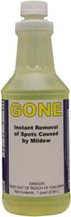 Detco - 32 oz Bottle Mildew Remover - Liquid, Water-Based, Unscented - Eagle Tool & Supply