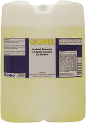 Detco - 5 Gal Drum Mildew Remover - Liquid, Water-Based, Unscented - Eagle Tool & Supply
