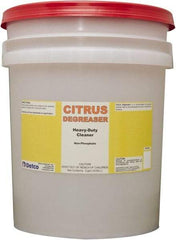 Detco - 5 Gal Bucket Cleaner/Degreaser - Liquid, Butyl-Based, Citrus - Eagle Tool & Supply