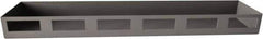 Durham - Gray, Steel, Cabinet Shelf - 18" Wide x 4" Deep x 1-1/2" High Body - Eagle Tool & Supply