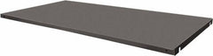 Durham - Gray, Steel, Cabinet Shelf - 33-15/16" Wide x 20-27/32" Deep x 3" High Body - Eagle Tool & Supply
