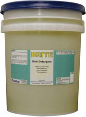 Detco - 5 Gal Pail Manual Dishwashing Liquid - Lemon Scented - Eagle Tool & Supply