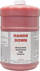 Detco - 1 Gal Bottle Gel Hand Cleaner with Grit - Red, Cherry Scent - Eagle Tool & Supply