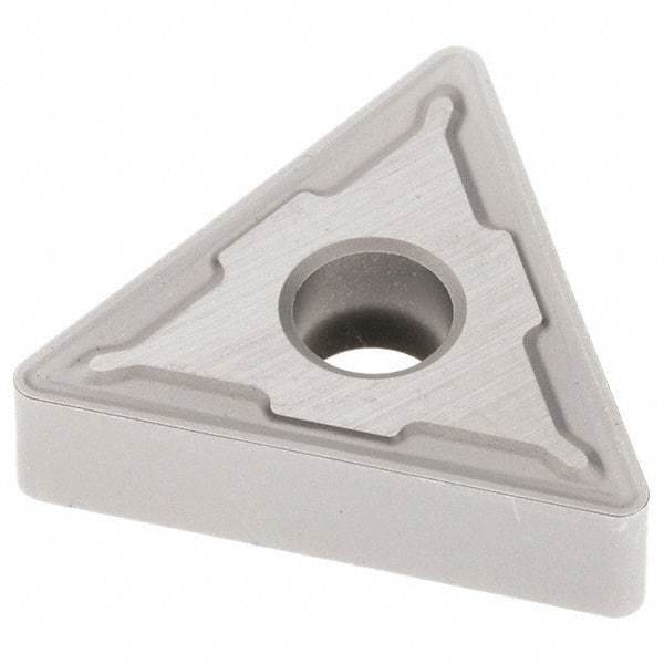 Seco - TNMG542 M5 Grade TP3501 Carbide Turning Insert - Ti(C/N)/Al2O3 Finish, 60° Triangle, 5/8" Inscr Circle, 1/4" Thick, 1/32" Corner Radius - Eagle Tool & Supply