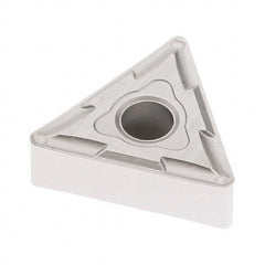 Seco - TNMG331 MF2 Grade TP3501 Carbide Turning Insert - Ti(C/N)/Al2O3 Finish, 60° Triangle, 3/8" Inscr Circle, 3/16" Thick, 1/64" Corner Radius - Eagle Tool & Supply