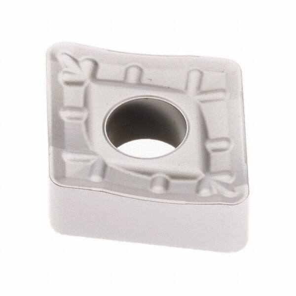 Seco - CNMM643 R4 Grade TP3501 Carbide Turning Insert - TiCN/Al2O3 Finish, 80° Diamond, 3/4" Inscr Circle, 1/4" Thick, 3/64" Corner Radius - Eagle Tool & Supply