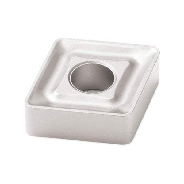 Seco - CNMM644 R8 Grade TP3501 Carbide Turning Insert - TiCN/Al2O3 Finish, 80° Diamond, 3/4" Inscr Circle, 1/4" Thick, 1/16" Corner Radius - Eagle Tool & Supply