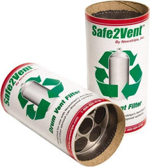 Made in USA - Trash Compactor/Crusher Replacement Carbon Filter - 4" Wide x 8" Long x 8" High, For Aerosol Can Deflators - Eagle Tool & Supply