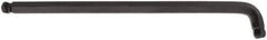 Bondhus - 5/16" Hex, Extra Long Arm, Ball End Hex Key - 7.39" OAL, Inch System of Measurement - Eagle Tool & Supply