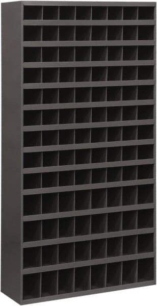 Durham - 104 Bin, Small Parts Storage Bin - 12" Deep x 35" Wide x 65" High - Eagle Tool & Supply