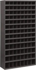 Durham - 104 Bin, Small Parts Storage Bin - 12" Deep x 35" Wide x 65" High - Eagle Tool & Supply