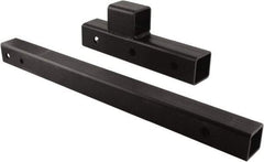 Erickson Manufacturing - Steel Tailgate Extender High Mount Adapter - 2" Wide x 24" Long, Black, For Use with The Big Bed Sr. & The Big Bed Jr. - Eagle Tool & Supply