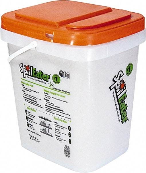 SpillEater - 20 Lb Pail Cellulose Granular Absorbent - Spill Containment - Eagle Tool & Supply