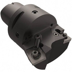 Seco - Left Hand\xB6Right Hand Cut, Size C8, CN..1606.. & SN..1506.. Insert Compatiblity, Internal Modular Turning & Profiling Cutting Unit Head - 45mm Ctr to Cutting Edge, 85mm Head Length, Through Coolant, Series MTM - Eagle Tool & Supply